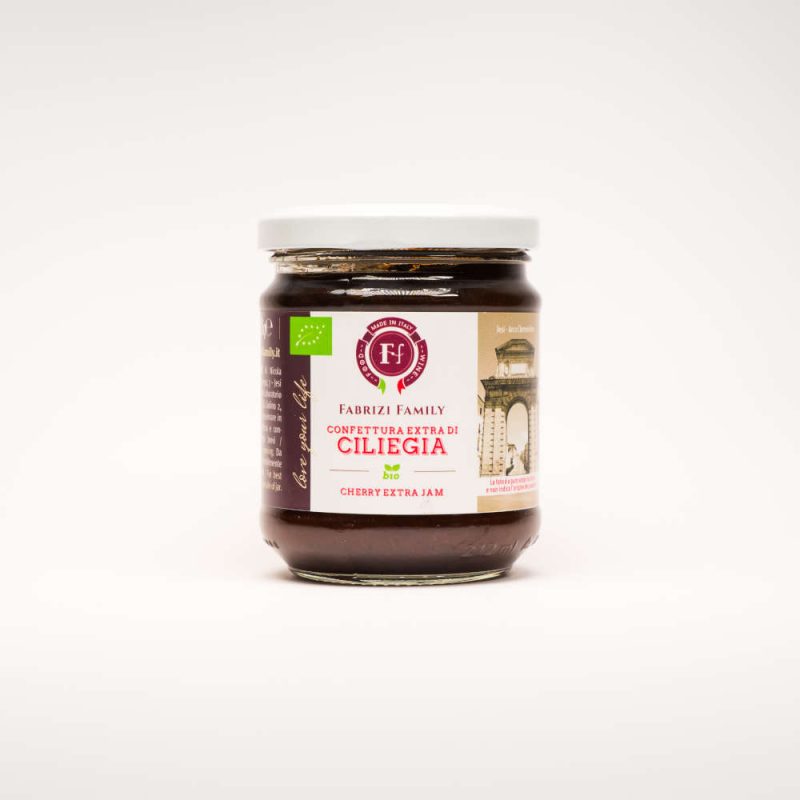fabrizi family prodotti tipici ciliegia marmellata extra biologica acquista online