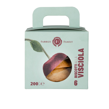 Fabrizi family typical product biscuits filled with sour cherry buy online 